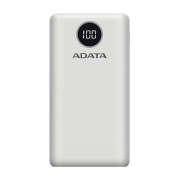 پاوربانک 20000 میلی‌آمپر ای دیتا 18 وات مدل Adata P20000QCD با گارانتی 18 ماهه شرکتی - سفید