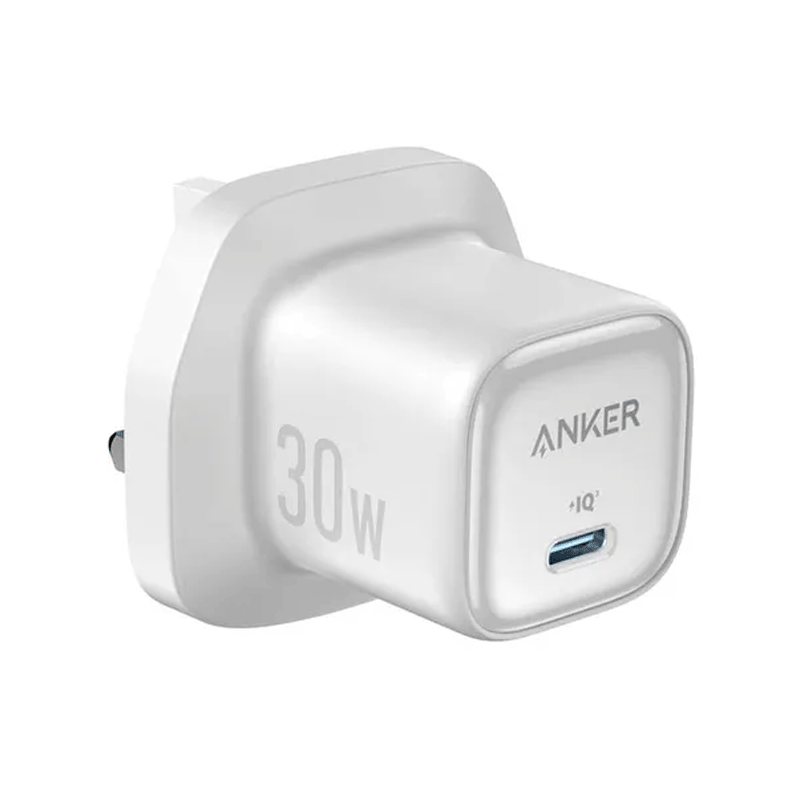 شارژر دیواری 30 وات انکر مدل Anker Zolo Charger A2698 - سفید
