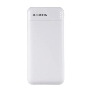 پاوربانک 10000 میلی آمپر ای دیتا 20 وات مدل Adata C100 با گارانتی 18 ماهه شرکتی - سفید