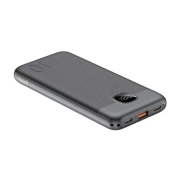 پاوربانک بودی 10000 میلی آمپر 22.5 وات مدل Budi PB089B با دو خروجی USB-C و یک خروجی USB و یک کابل همراه USB-C با گارانتی 18 ماهه شرکتی (6 ماه تعویض)