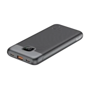 پاوربانک بودی 10000 میلی آمپر 22.5 وات مدل Budi PB089B با دو خروجی USB-C و یک خروجی USB و یک کابل همراه USB-C با گارانتی 18 ماهه شرکتی (6 ماه تعویض)
