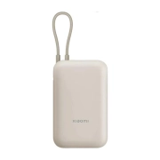 پاوربانک شیائومی 10000 میلی آمپر 22.5 وات مدل Mi Power Bank 10000mAh P15ZM با گارانتی 18 ماهه شرکتی - کرمی