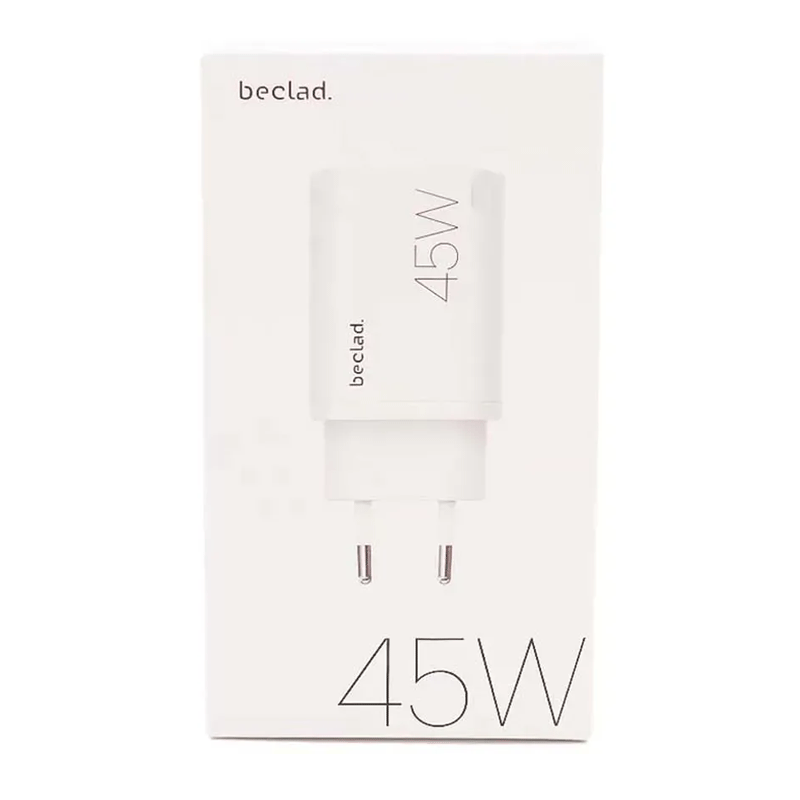 شارژر دیواری 45 وات بیکلد مدل Beclad (By Samsung) BC-WI241BWHAA با 1 خروجی USB-C - سفید 2