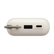 پاوربانک شیائومی 10000 میلی آمپر 22.5 وات مدل Mi Power Bank 10000mAh P15ZM با گارانتی 18 ماهه شرکتی - کرمی