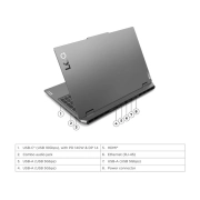 لپ تاپ 15.6 اینچی لنوو مدل Lenovo LOQ 15IRX9 i5 13450HX 16GB DDR5 512GB SSD 6GB RTX3050 با گارانتی 18 ماهه شرکتی