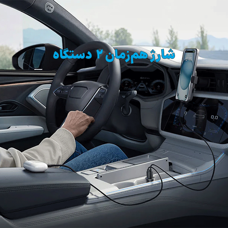 شارژر فندکی انکر مدل A2741- مشکی 4