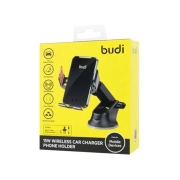پایه نگهدارنده و شارژر 15 وات بی سیم موبایل بودی مدل Budi CM550B با گارانتی 18 ماهه شرکتی 1