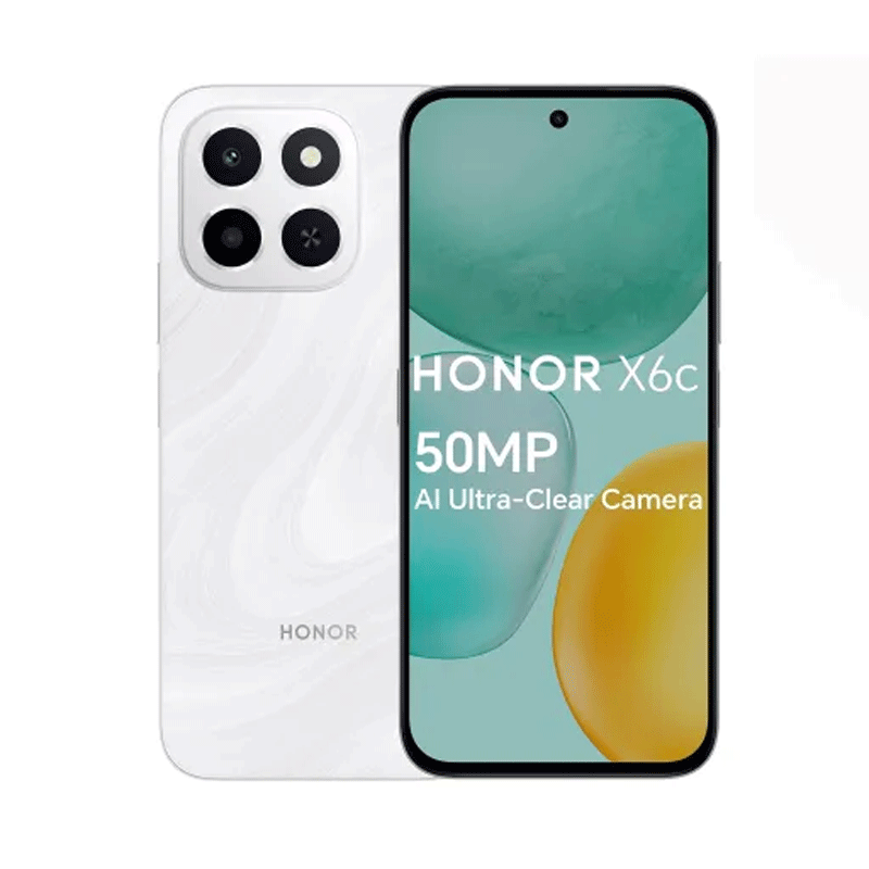 Honor X6C 128GB RAM 6GB + بیمه - سفید