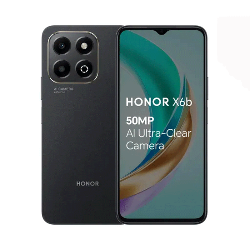 Honor X6C 128GB RAM 6GB + بیمه - مشکی
