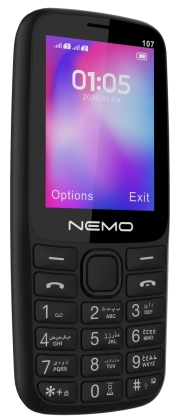گوشی موبایل نمو مدل Nemo E107 - مشکی