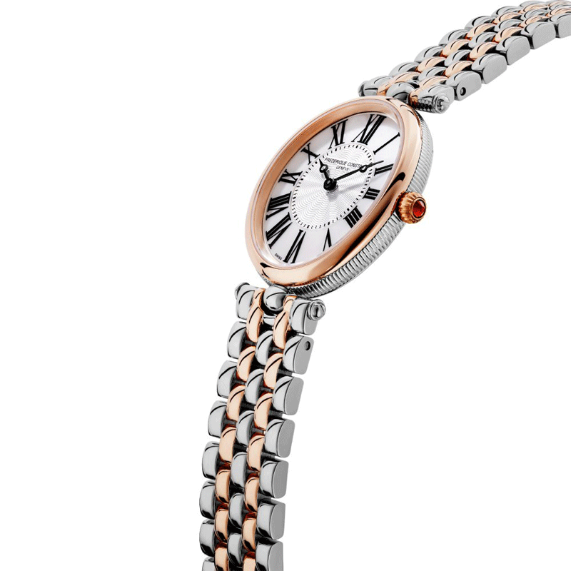 ساعت مچی عقربه ای زنانه فردریک کنسانت (Frederique Constant) مدل FC-200MPW2V2B - نقره ای رزگلد 3