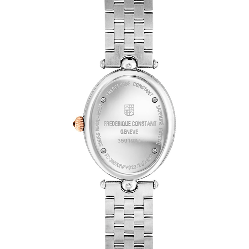 ساعت مچی عقربه ای زنانه فردریک کنسانت (Frederique Constant) مدل FC-200MPW2V2B - نقره ای رزگلد 2
