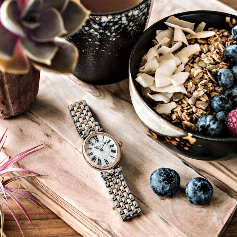 ساعت مچی عقربه ای زنانه فردریک کنسانت (Frederique Constant) مدل FC-200MPW2V2B - نقره ای رزگلد 4